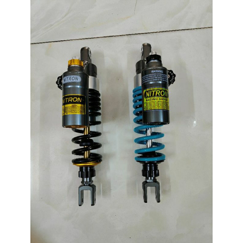 Phuộc NITRON bình dầu kèm HPA 1 cây Vario Click Vision Mio Sh mode 2 cây gắn Airblade  Nouvo