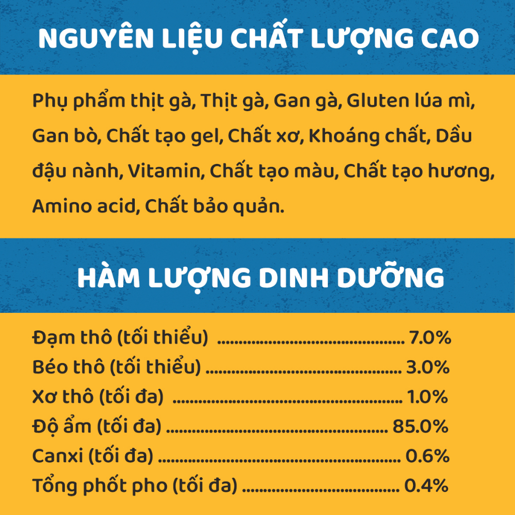 [Quà tặng không bán] PEDIGREE Thức ăn cho chó con dạng sốt vị bò, trứng và rau 80g - 1 gói