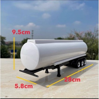 Xe mô hình rơ moóc bồn 1:43