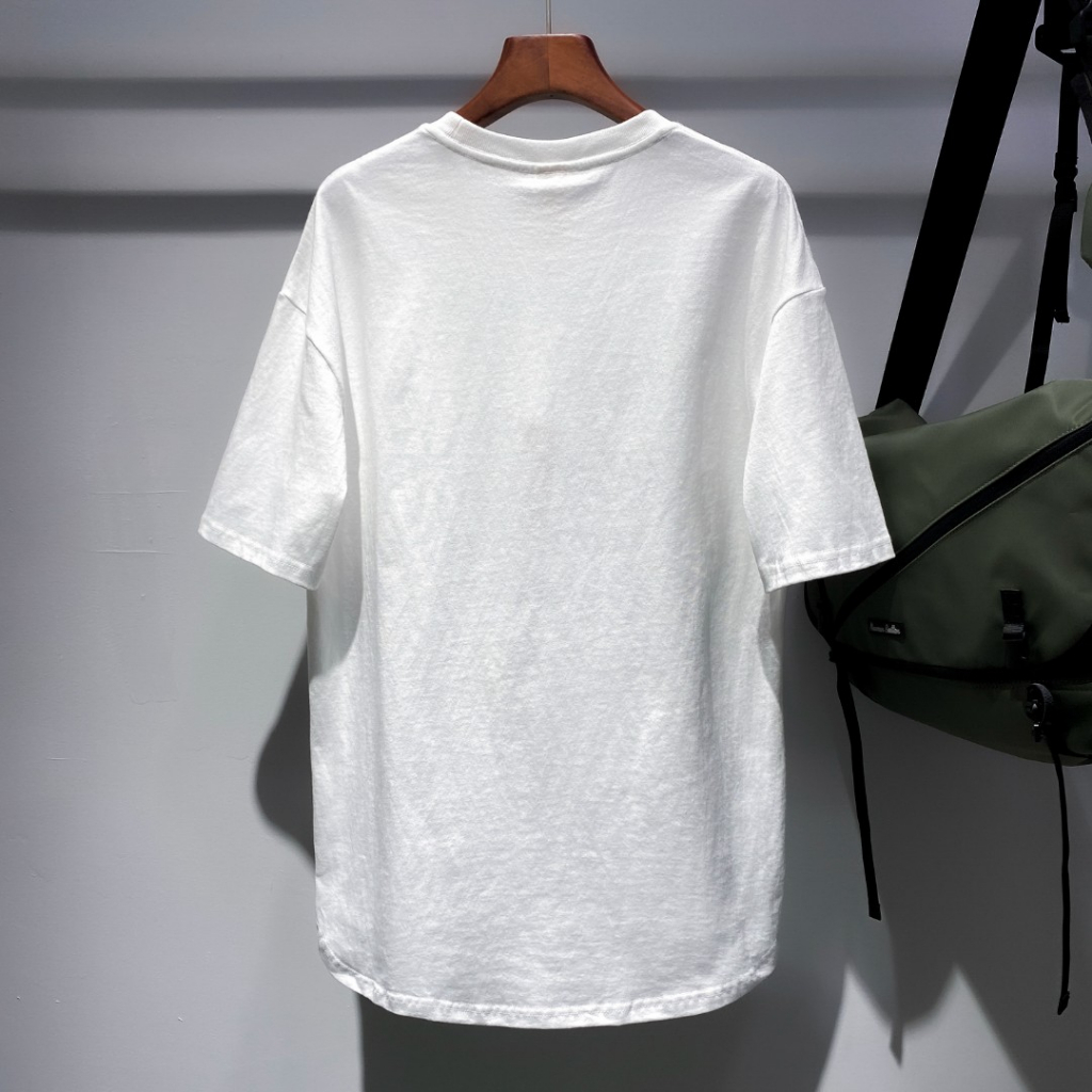 Áo Thun Vạt Bầu Áo Phông Trơn Ngắn Tay Unisex Nam Nữ Đủ Size Phong Cách Basic Mặc Đi Làm Đi Hình Ảnh + Video