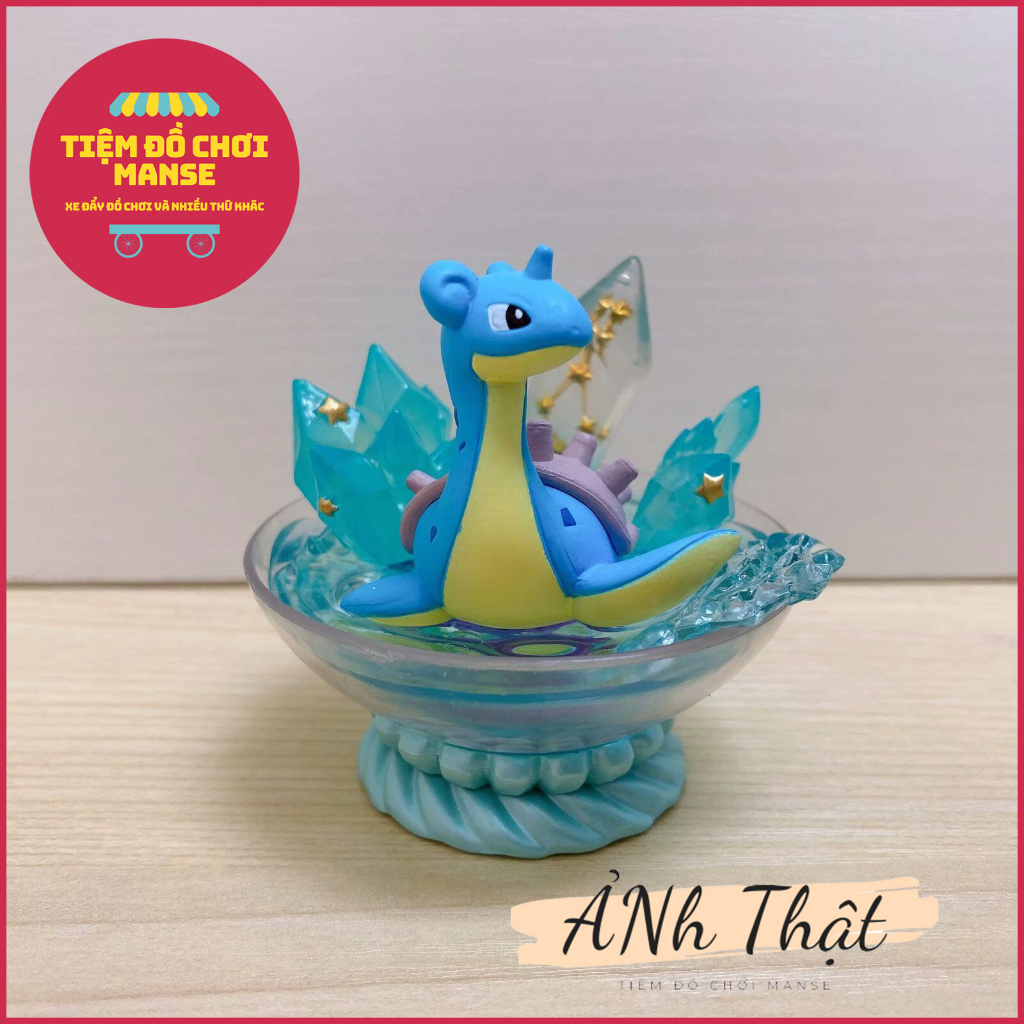 Mô Hình Pokemon Starium bầu trời sao có đế và bối cảnh siêu dễ thương