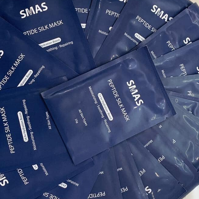 SMAS PEPTIDE SILK MASK - MẶT NẠ PHỤC HỒI 10 MIẾNG