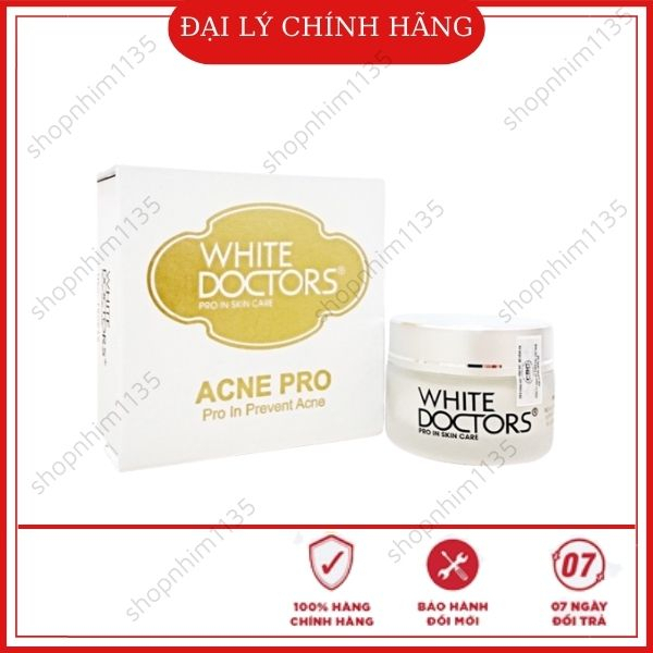 Kem loại bỏ mụn thâm, sẹo mụn White Doctors Acne pro