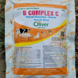 Gói cốm BCOMPLEX C 100g tăng sức kháng bệnh, thèm ăn, mau lớn, đẻ sai có bổ sung vitamin dùng cho thú cưng