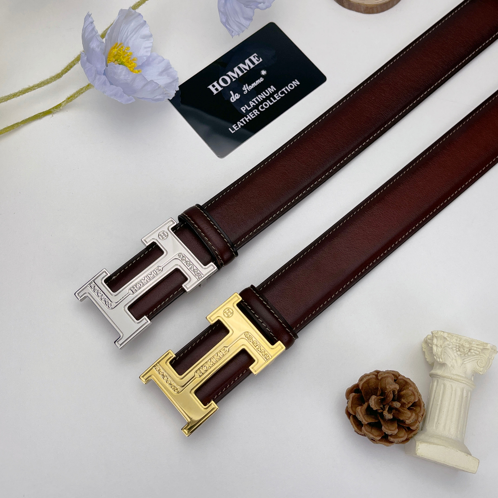 Thắt lưng Homme L'Aquila  - Luxury Italian Genuine Leather Belt