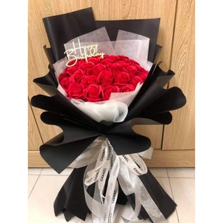 Bó 50 bông hồng sáp thơm đủ màu, đủ mẫu