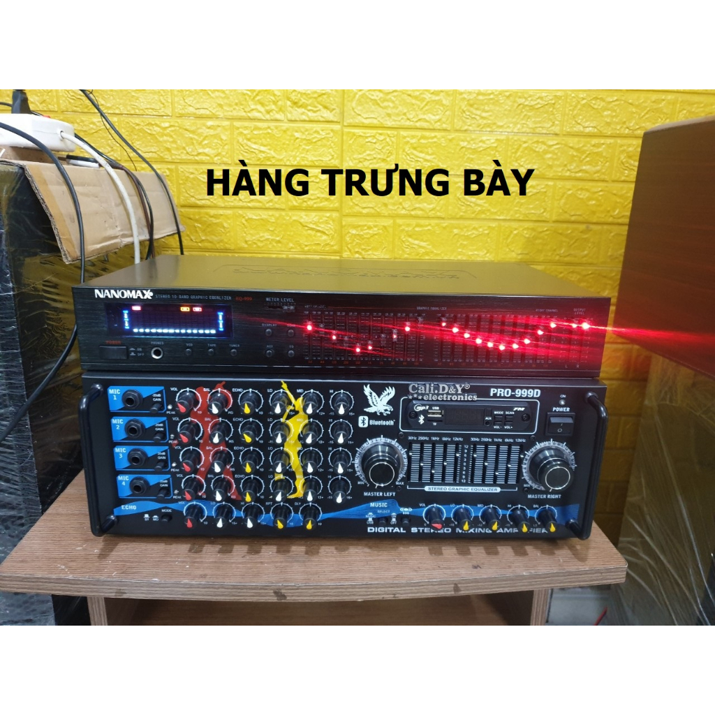 [Hàng thanh lý] Đầu lọc nhạc Equalizer Nanomax EQ-99