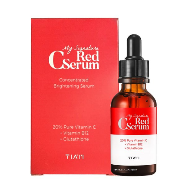 Tinh Chất Dưỡng Trắng, Chứa Vitamin C Làm Đều Màu Da Tia’m My Signature Red C Serum 30m