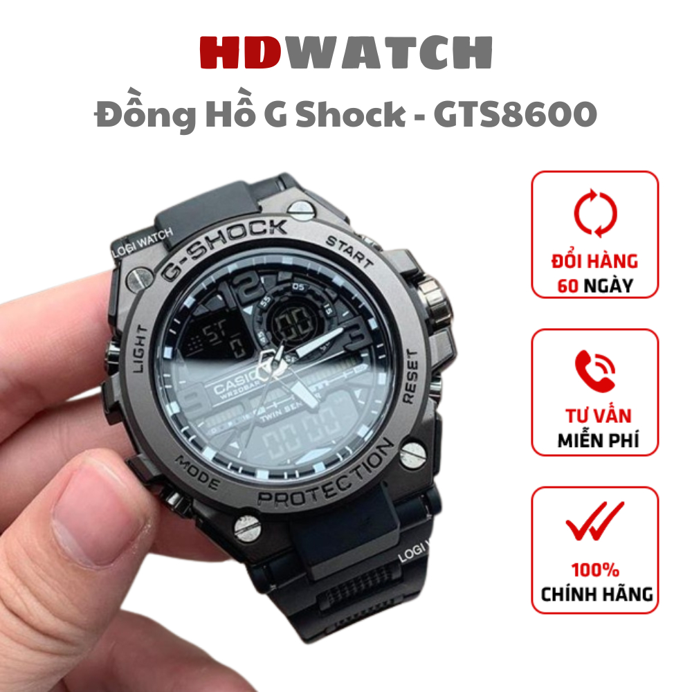 Đồng hồ nam CASI chống SHOCK - Đồng hồ thể thao nam nữ Unisex Chống Nước bảo hành 24 tháng - Mr.Watch