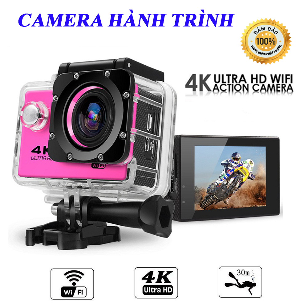[TẶNG THẺ NHỚ 32G] Camera Hành Trình, Camera Hành Trình Gắn Ô Tô, Xe Máy 4K Ultra HD, Quay Video, Chống Rung, Chống Nước | BigBuy360 - bigbuy360.vn