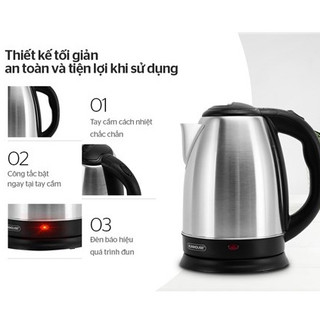 Ấm Siêu Tốc Sunhouse - Bình Đun Siêu Tốc 1.8L