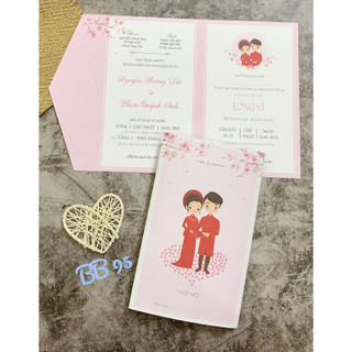 THIỆP CƯỚI CÓ PHONG BÌ - BB 95