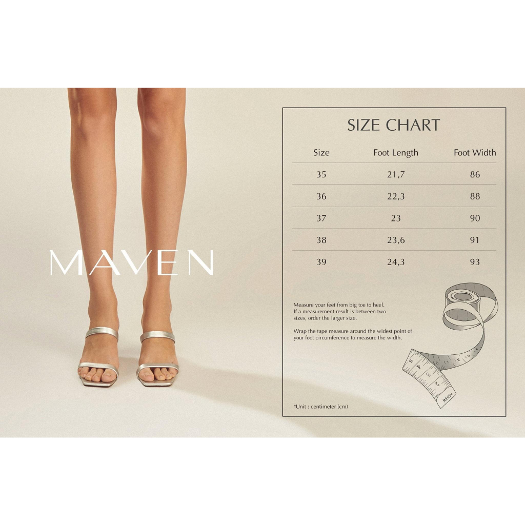 MAVEN - Giày cao gót mũi nhọn đính đá Shelly Brown Heels 7cm