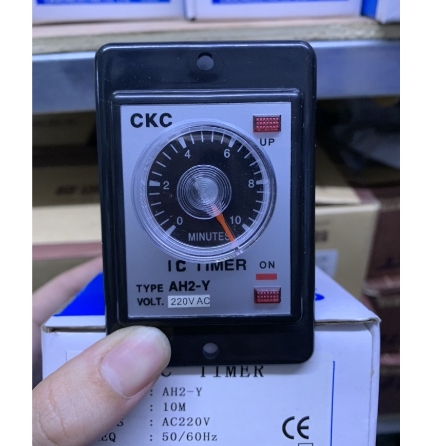 Timer AH2-Y 220VAC Hiệu CIKACHI
