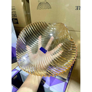Freeship max- đĩa thuỷ tinh hình lá d.e.l.i.