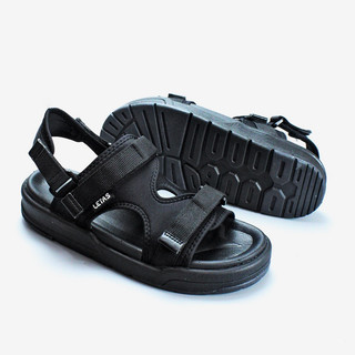 Sandal Uniex Letas D718 Đen đen đế cao