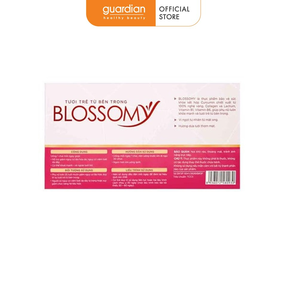 Nước uống Blossomy giúp da sáng đẹp và dạ dày khỏe 10 chai x 50ml