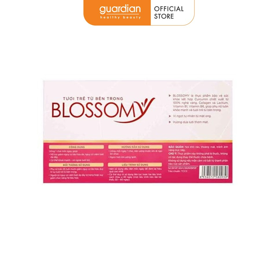 Nước uống Blossomy giúp da sáng đẹp và dạ dày khỏe (10 chai x 50ml)