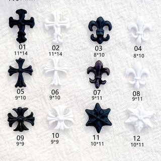 charm chữ thập nail,charm thánh giá trang trí móng tay hót