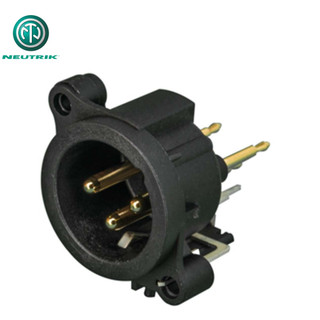 NC3MAAV Jack âm Canon đực ngàm ngang Neutrik