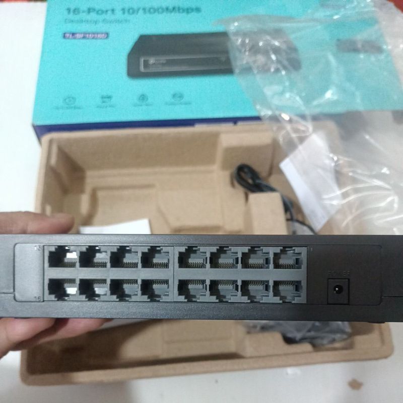 Bộ Switch chia mạng Tplink TL-SF1016D like new