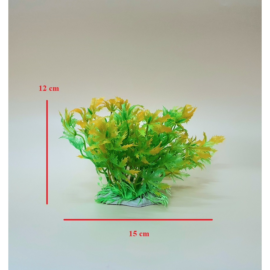 Cây thủy sinh nhỏ bằng nhựa trang trí bể cá