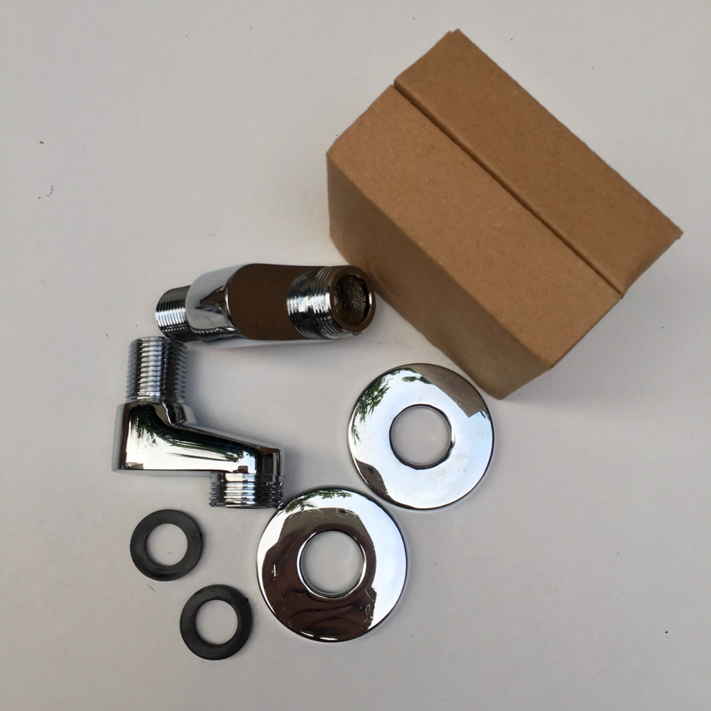 Chân sen đồng mạ crom bóng cao cấp