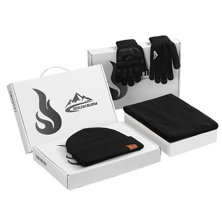 Combo 3 món bao tay nón khăn len cho Nam và Nữ