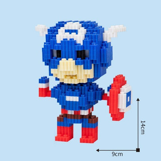Mô hình lắp ráp mini doraemon anime 3d cute Teemo LG-35