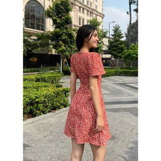 OLV - Đầm Laney Square Neck Dress