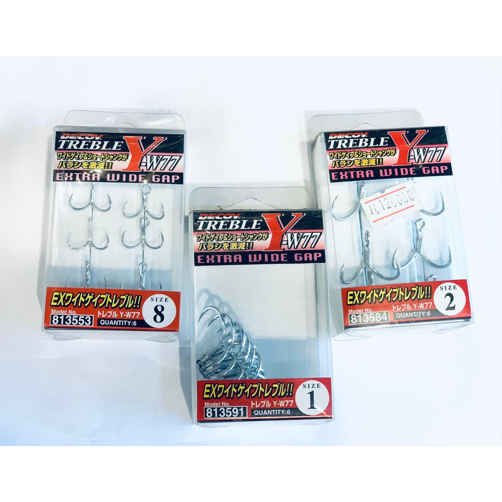 Lưỡi ba tiêu DECOY TREBLE Y -W77