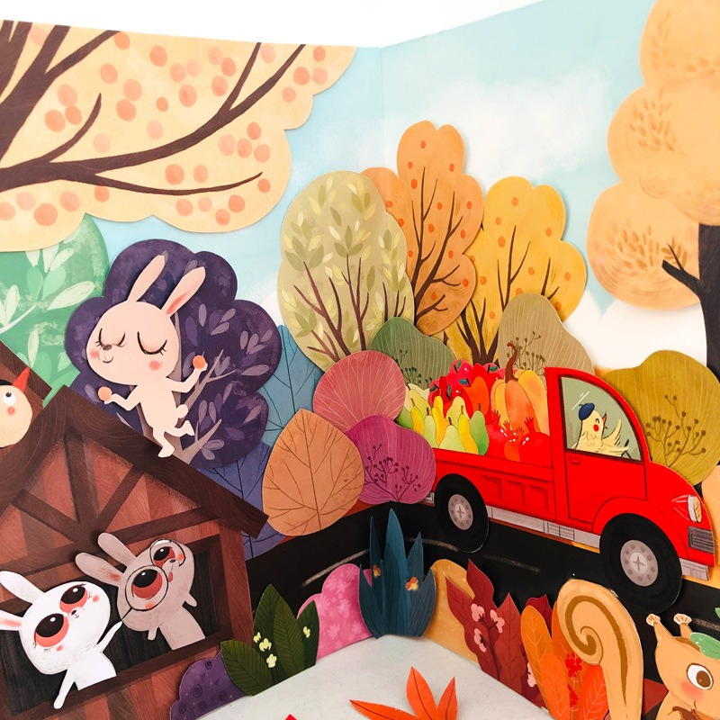 BỘ CẮT GIẤY SÁNG TẠO PHÁT HUY NĂNG KHIẾU MỸ THUẬT CHO BÉ