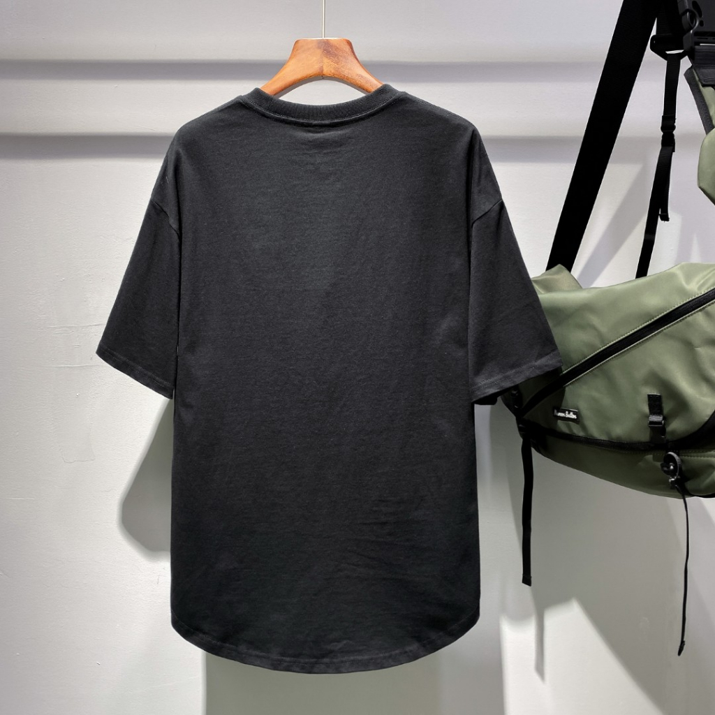 Áo Thun Vạt Bầu Áo Phông Trơn Ngắn Tay Unisex Nam Nữ Đủ Size Phong Cách Basic Mặc Đi Làm Đi Hình Ảnh + Video