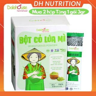 Bột Cỏ Lúa Mì Sấy Lạnh Hữu Cơ Dalahouse