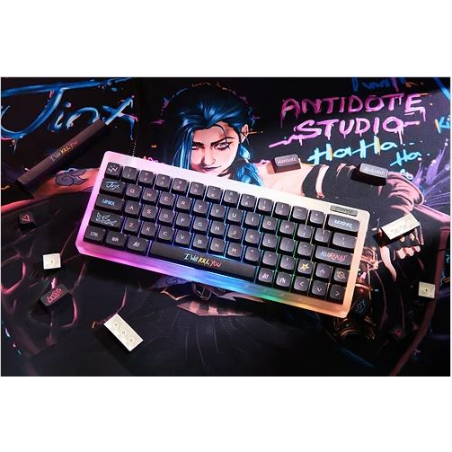 Nút bàn phím cơ Jinxed PBT keycap - XDA profile - Antidote Studio