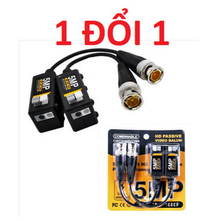 Video balun camera 5MP AHD/CVI/TVI chống nhiễu