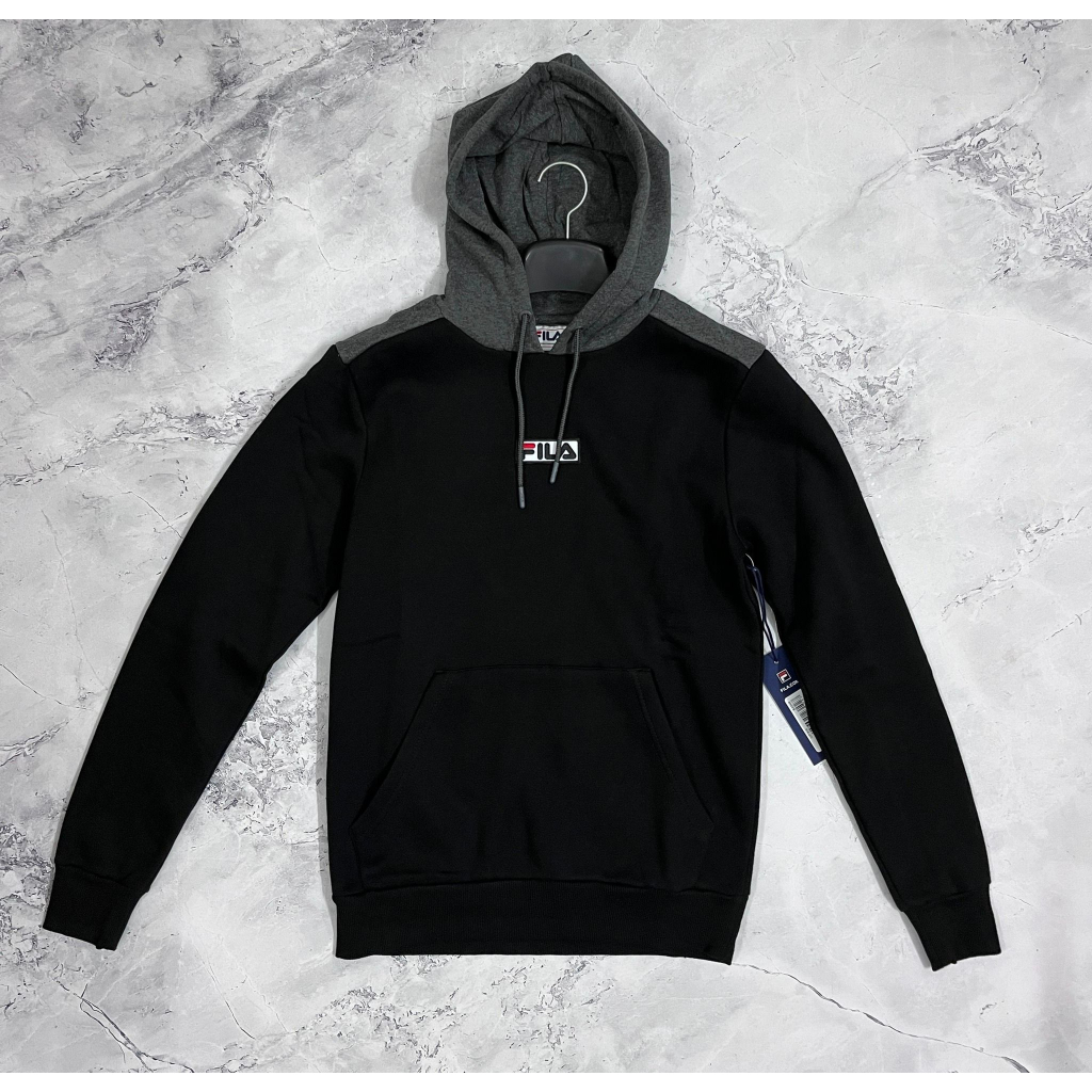 FILA CLIFF Hoodie dày dặn ấm áp sẵn size XS S âu
