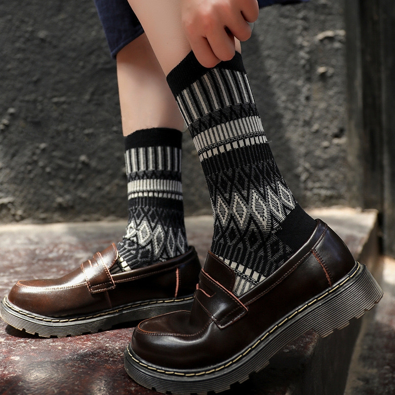 Tất Vớ Phong Cách Vintage Thời Trang Unisex