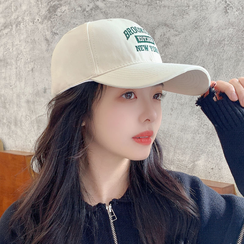 Mũ lưỡi trai nam nữ ❤️ Nón kết thêu chữ BROOKLYN chất kaki cotton form mềm vintage - NK33