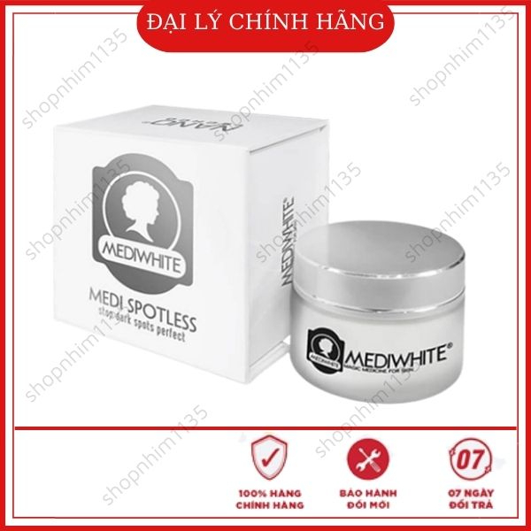Kem làm mờ thâm mụn Medi White Medi Spotless 25g