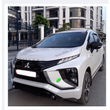 Ốp viền đèn pha hậu, viền đèn trước sau 2019  Mitsubishi Xpander - màu đen