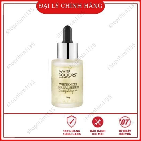 Serum dưỡng trắng da White Doctors Whitening Herbal Serum 30g