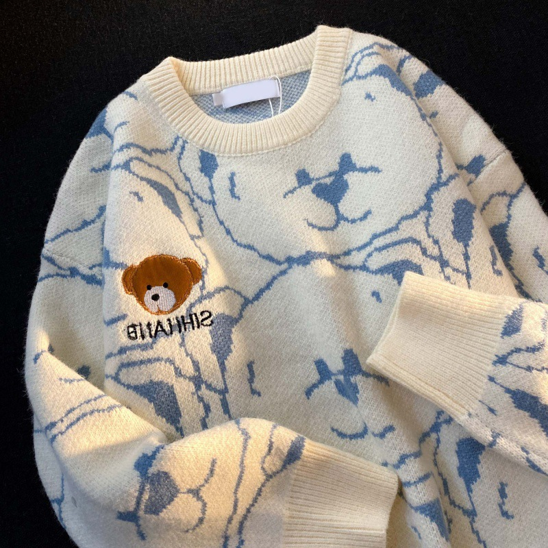 Hàng Sẵn_ Áo len gấu mềm mại ngọt ngào Hadu shop