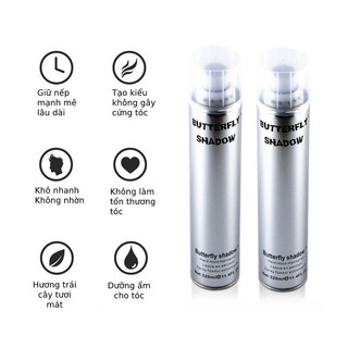Keo xịt giữ nếp tóc Butterfly Shadow chính hãng