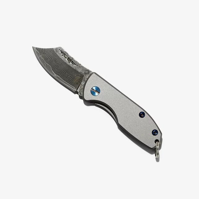 Dao Mini Damascus EDC Folder - BucknBear bnb7800