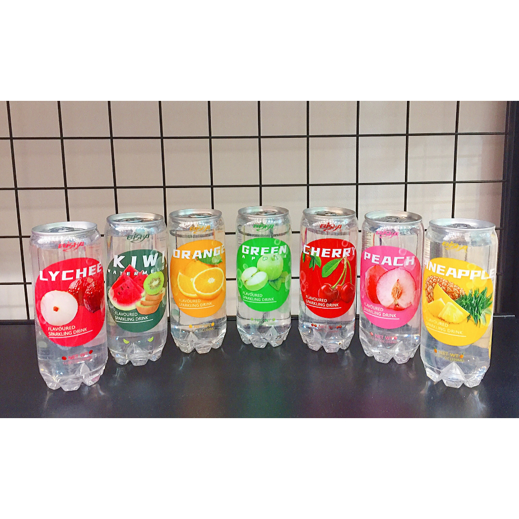 Nước Soda Ít Đường ELISHA - 7 vị