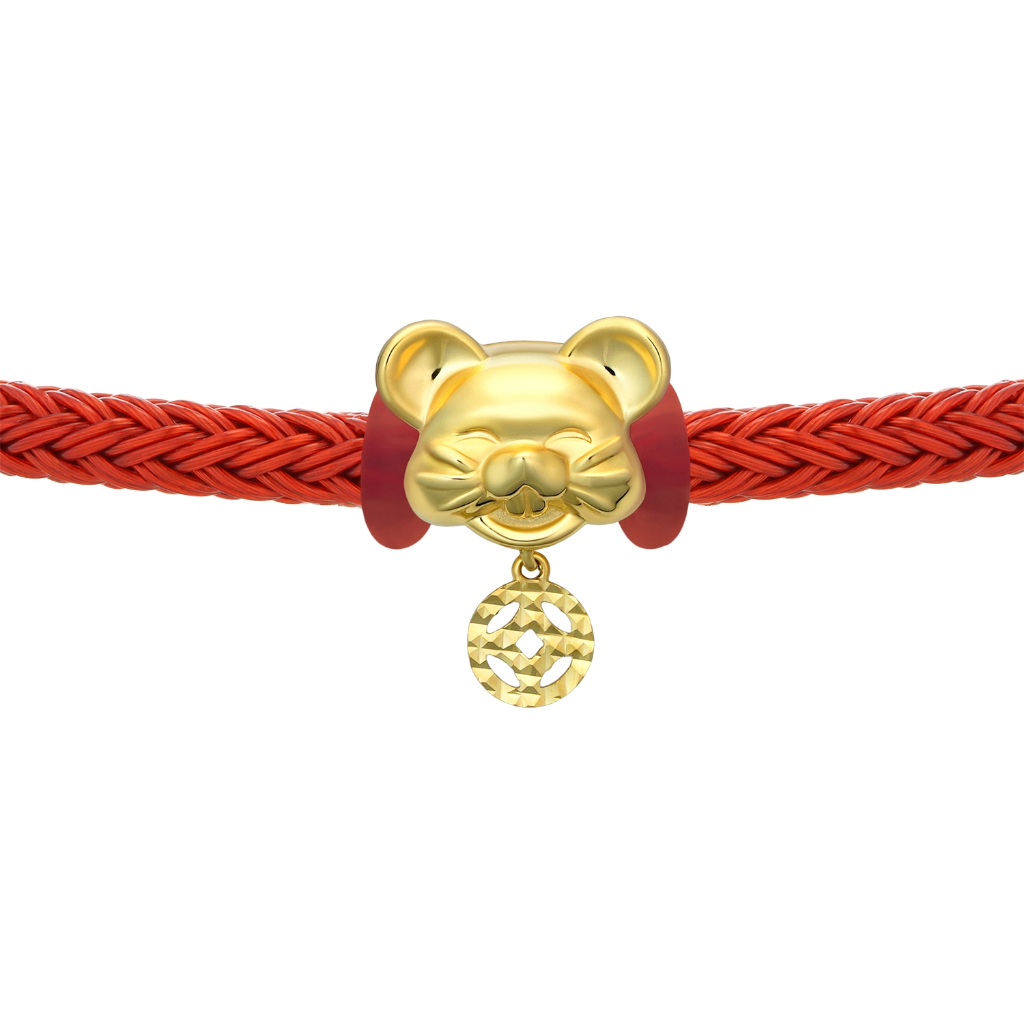 Charm Kim Tý Vàng 14k LLF217 Huy Thanh Jewelry