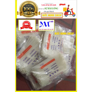 Bó 100 dây thít, dây rút, lạt nhựa jingda