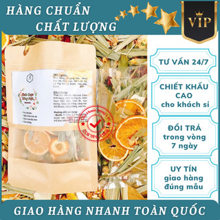 Gói dùng thử xông mặt thảo dược organic mộc hương-đào thải độc tố, thư giãn, làm mịn giảm mụn