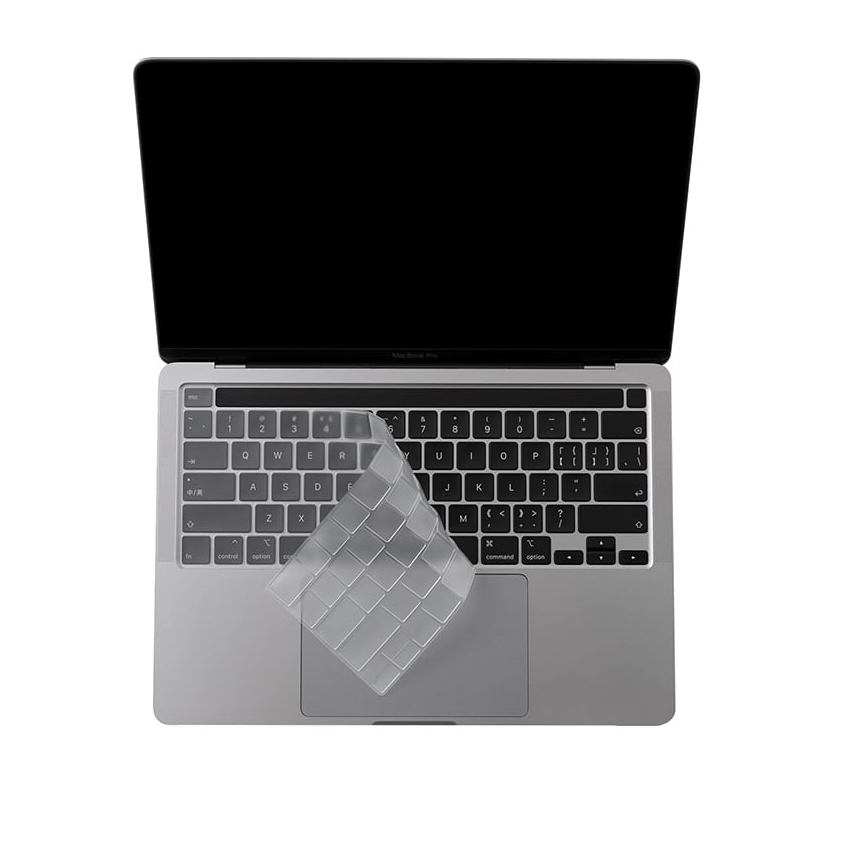 Phủ phím trong suốt cho Macbook jquanmei JRC bảo vệ bàn phím chống bụi bẩn